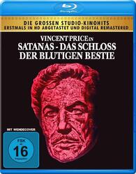 Satanas - Das Schloss der blutigen Bestie - Vincent Price  Blu-ray/NEU/OVP