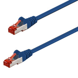 CAT 7 Patchkabel LAN Kabel RJ45 Stecker DSL Netzwerkkabel Rohkabel 0,25m - 50m★PREMIUM★ ✔S/FTP ✔max 600MHz ✔10Gbit/s ✔IEEE 802.3an