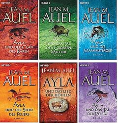 Ayla, Die Kinder der Erde, Band 1,2,3,4,5,6 von Jean M. Auel (Ayla Die Kinde ...