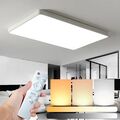 LED DECKENLAMPE DECKENLEUCHTE 48W DIMMBAR MIT FERNBEDIENUNG WOHNZIMMER LAMPE