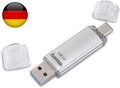 Hama 64 GB USB Stick Mit USB 3.0 Und USB 3.1-Type-C (2-In-1 Speicherstick, Z.B. 