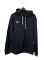 ADIDAS ESSENTIALS Herren Hoodie Gr. L Kapuzenpullover Sport Fitness schwarz