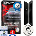 2x IVALITY Magnet Kennzeichenhalter | rahmenlos | Kennzeichenhalter | KFZ 