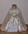 Ashton Drake Puppe Lisas 1900er Hochzeitskleid ab diesem Tag 1995 komplett