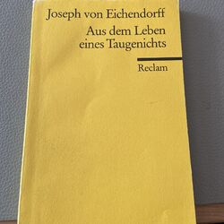 Aus dem Leben eines Taugenichts von Joseph Von Eichendorff (Taschenbuch)