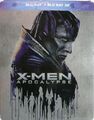 418/X-MEN APOCALYPSE/STEELBOOK/BLU-RAY+3D/COMO NUEVO/ES IMPORT