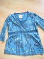 Damenshirt Esprit edc blau Bluse Gr. 40 38 Langarm Shirt Damenbluse Shirt Hänger