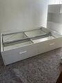 Neues, nicht genutztes Ikea BRIMNES Doppelbett 140x200 mit Schubladen + Kopfteil