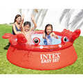  Happy Crab Aufblasbarer Pool 183x51cm Schwimmbad Swimmingpool Kinderpool INTEX