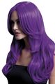 Smiffys Fever Khloe Wig, Neon Purple (US IMPORT)