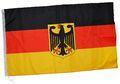 Deutschlandfahne mit Adler Schwenkfahne Stockflagge Stabfahne 90cm X 150cm Fan 