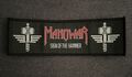 Manowar Patch Aufnäher Sign Of The Hammer Kings of Metal