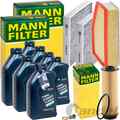 MANN INSPEKTIONSPAKET passend für BMW 5er F90 7er G11 X5 X7+7L ORIGINAL 5W-30 ÖL