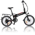 250W Elektrofahrrad City eBike 20 Zoll Klapprad E-fahrrad Faltrad Shimano 7-Gang