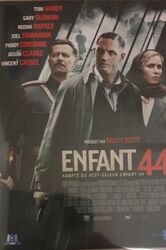 DVD du film ENFANT 44 avec Tom Hardy, Noomi Rapace et Gary Oldman 