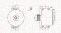 MAGNETI MARELLI Lichtmaschine Generator Lima 063731908010 für MERCEDES KLASSE