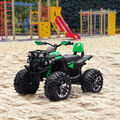 HOMCOM Elektro-Quad Kinderquad mit Scheinwerfer Kindermotorrad mit USB-Anschluss