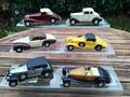 YATMING Oldtimer COLLECTION 1:43 SAMMLUNG - 6 diverse Modellautos --unbespielt--