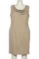 Alba Moda Kleid Damen Dress Damenkleid Gr. EU 44 Baumwolle Beige #21mz4a3