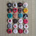 24 Vivienne Westwood / Worlds End / Button Pins Badges / 1.25 Inch / 32 mm / #01