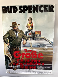 DIN A1 gerollt "Der Grosse mit seinem ausserirdischen" Bud Spencer, Terence Hill