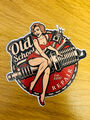 PIN UP OLD SCHOOL REPAIR Aufkleber Sticker Speedshop Vintage Sexy Girl USA Pu085