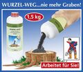 1X 1500g Wurzel-Weg zum Entfernen von Wurzelwerk Stamm Baumwurzel Wurzeln