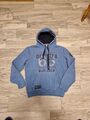 Camp David Herren Kapuzenpullover Kapuzen Hoodie Gr.M blau