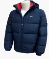 TOMMY JEANS TJM HERREN DAUNEN WINTER JACKE Men JACKET NEU BLACK IRIS NEUWARE