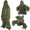 GHILLIE SUIT TARNANZUG ANTI FIRE WOODLAND JAGD PAINTBALL BW SCHARFSCHÜTZENANZUG