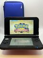 Nintendo 3DS XL  64Gb-Rot & Schwarz -FULL POKÉMON SPIELE 