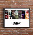 Slipknot Diskografie Druck - Multi Album Cover Kunst Poster Great Fathers Day Geschenk