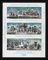 HUNGARY UNGARN - 1996 Ungarische Landnahme I, II, III. Zd-Kleinbogen. MNH. €7