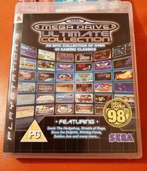 SONY PS3 SPIEL SEGA MEGA DRIVE ULTIMATE SAMMLUNG ÜBER 40 SPIELE PLAYSTATION 3