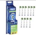 Oral-B CrossAction CleanMaximiser Aufsteckbürsten - Weiß, 10 Stück