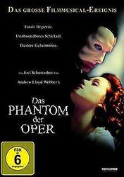 Das Phantom der Oper von Joel Schumacher | DVD | Zustand sehr gut*** So macht sparen Spaß! Bis zu -70% ggü. Neupreis ***