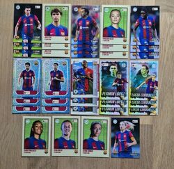 Topps Merlin Heritage UCC 2023-24 - FC Barcelona 34 Cards Lot