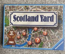 Scotland Yard von Ravensburger Spiel des Jahres 1983, komplett, neuwertig 