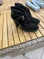 HOGAN Stiefeletten ANKLE BOOTS, Schwarz Gr. 38,5 TOP (passt Auch Gr.38)