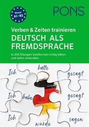 PONS Verben & Zeiten trainieren Deutsch als Fremdsprache -  -  9783125620773