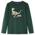 Kinder Langarmshirt mit Dinosaurier-Aufdruck Pullover Sweatshirt T-Shirt vidaXL