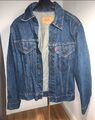 Levi’s Jeansjacke Damen Denim Gr. S Blau Blue Jeans Levis Vintage Jacke 1980er