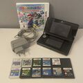 Nintendo 3DS Schwarz Mit Viele Spiele Lego Star Wars Mario Kart Party