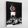 Leinwandbild Acryl Poster Pop Art Muhammad Ali Boxer Boxkampf Sport Boxen