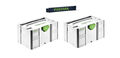 2x Festool MINI-Systainer T-LOC SYS-MINI 3 TL 202544 1x Gratis Festool Meterstab