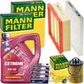 MANN INSPEKTIONSPAKET+5L MANNOL 5W-40 MOTORÖL passend für OPEL CORSA D 1.0-1.4