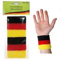 2er Set Schweißband Fußball Deutschland Fan Artikel Deko Party WM+EM #21069