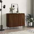 Sideboards 2 Stk. Braun Eichen-Optik 40x35x70 cm Holzwerkstoff