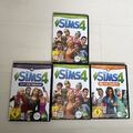 Die Sims 4 (PC, 2014, DVD) + An Die Arbeit + Zeit für Freunde