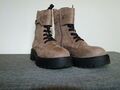 Esprit Damen Boots Schneeschuh Winterschuh Stiefel  Braun Gr.38